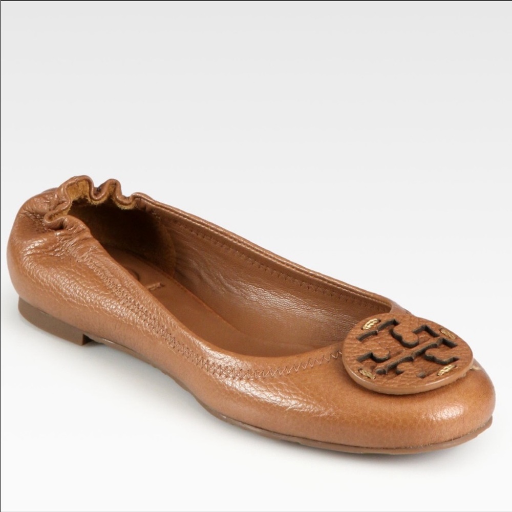 Tory Burch Reva flats brown